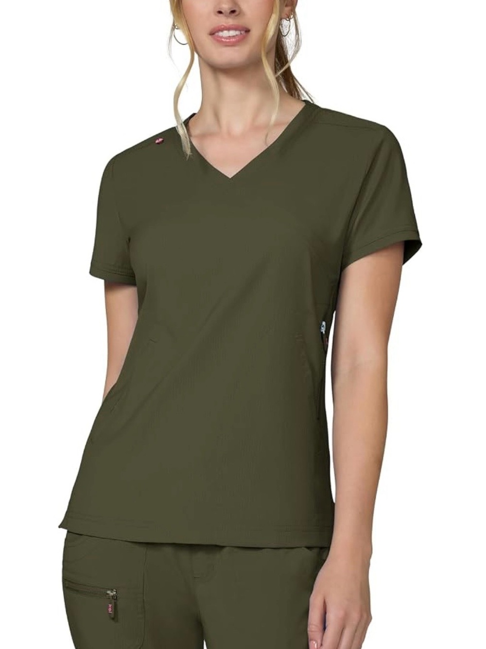 KOI Olive Green Women's Scrub Top Size XXS